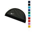 【NIKE　SWIM公式】スイムキャップ　メンズ　レディース　M　L メッシュキャップ　907461 フットマーク　水泳帽子　NI…
