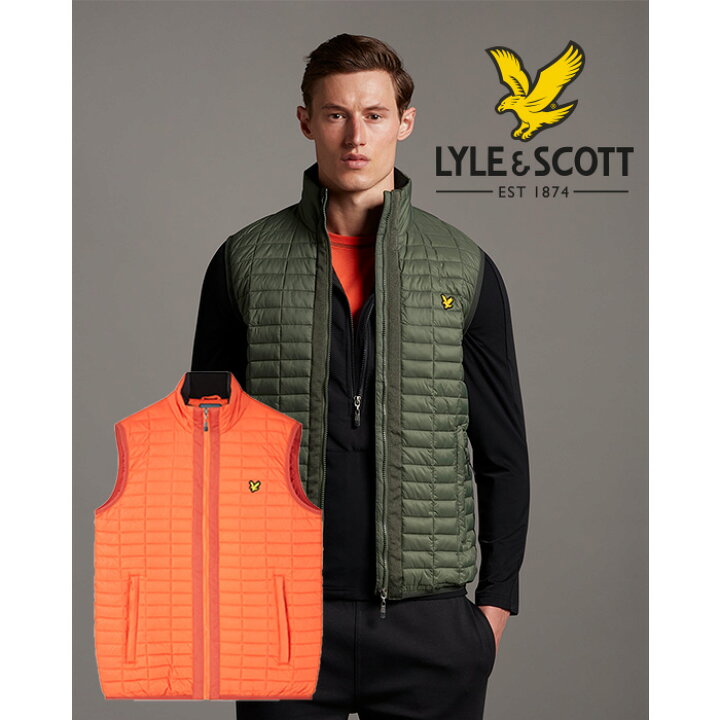 Lyle Scott ライルアンドスコット QUILTED LINER JACKET Light jacket dark navy メンズ  通販