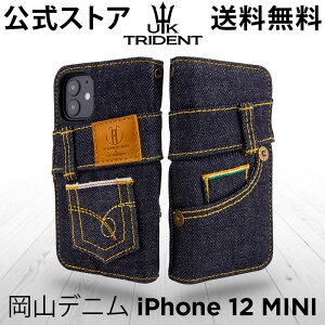 y - R{zfj iPhone12mini P[X 蒠^ iPhone12miniP[X 蒠 UK Trident J[h[ iPhone12 mini 킢  JAPANBLUEJEANS x UKTrident R{ Rfjgp []
