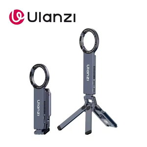 Ulanzi MA58 /�X�}�z�O�r SSD�P�[�X�t�� �~�j�O�r magsafe�ɑΉ� �X�}�z�X�^���h �܂肽���ݎ� ���@�\ �p�x�����\ 1/4�l�W���t�� Arca�Ή� ���C�}�O�l�b�g�� �t�b�N�t�� �A���~�� �g�уX�^���h 360