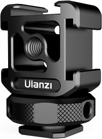 【Ulanzi PT-12】3個のコールドシュー マウント 軽量　コンパクト　アルミニウム製a6300/a6400/a6500/a6600/a7iii/a7riii/a7m3 Canon Nikon用 写真撮影