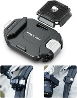 【限定5％オフ！】UlanziF38バックパックストラップクリップ カメラホルスターV2 カメラホルダー クイッ…