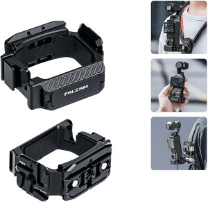 Ulanzi F22 Pocket3pP[W F22NCbN[X JgA_v^[ R[hV[t AJXCXΉɑΉ ActionpANZT[ɑΉ 1/4"lW Xgbvz[t @\P[W 