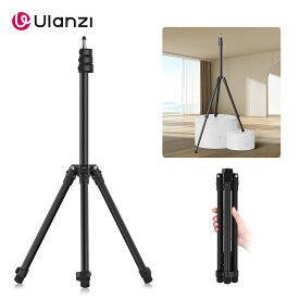 【期間限定5%オフ】Ulanzi TT43 撮影用 ライトスタンド 撮影用スタンド アルミニウム製 軽量 逆向き折り畳み 45-190cm 5段伸縮 1/4ネジ搭載 持ち運び便利 ストロボスタンド リングライト ビデオライト ソフトボックス cobライト などに対応