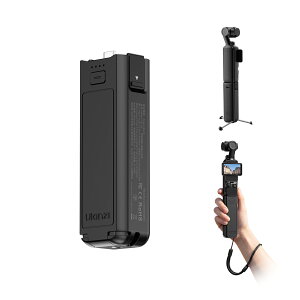 �y�V��I����5���I�t�zUlanzi PK-22 DJI Osmo Pocket 3/4�Ή� �o�b�e���[�O���b�v 4800mAh �[�d�n���h�� �~�j�O�r��̌^ �����O���b�v ������ �܂肽���ݎ��[ �B�e�A�N�Z�T���[