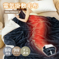 楽天市場】掛け 電気毛布 188 130の通販