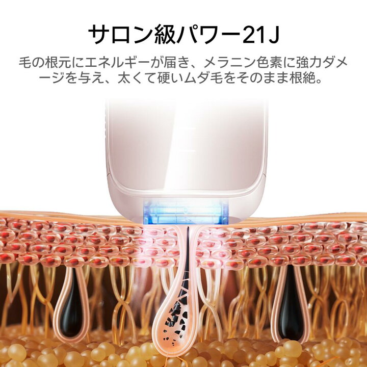 楽天市場】Ulike 公式 IPL 光脱毛器 Air3桜色 全身脱毛器 サファイア 