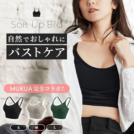 【セットで最大25%OFF】ナイトブラ MURUA ULISH ムルーア ユーリッシュ 昼夜兼用 脇高 コットン 肌触り パッド一体型 ヨガ ノンワイヤー 痛くない 綿 育乳 ブラジャー 脇高ブラ ジム着 バストケア 私服 補正 産後 補正下着 大きいサイズ 20代 30代 40代