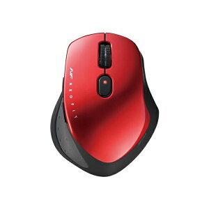 �o�b�t�@���[ BSMBB540RD �}�E�X NEO FIT �ؑ֋@�\�t BlueLED /���� ���C�����X /5�{�^�� /Bluetooth ���b�h