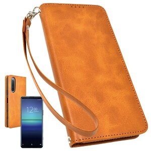 shizukawill Xperia 5 II �蒠�^ �{�v���P�[�X ���C�g�u���E�� Xperia5 II SOX5M2LBR �V�Y�J�E�B��