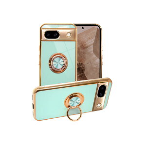 shizukawill Google Pixel8a �P�[�X �J�o�[ �����O�t���P�[�X �O���b�e�B�A Google Pixel8a �}�X�J�b�g GOPI8ACL5GN �V�Y�J�E�B��