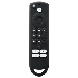 【正規代理店】 エレコム AVD-AFTS3RCBK Amazon Fire TV Stick ( Alexa対応 音声認識リモコン 第3世代) 対応 抗菌リモコンカバー 抗菌 リモコン カバー ブラック