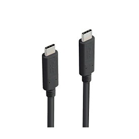 【正規代理店】 エレコム MPA-CC13A20NBK USB TYPE C ケーブル タイプC ( C to C ) 3A出力で超急速充電 PD対応 USB3.1 ( Gen1 ) 2.0m ブラック スマートフォン用USBケーブル / ( ) ( C-C ) / 認証品 / ブラック