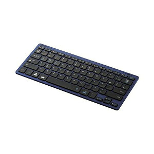 yK㗝Xz GR TK-FBP102BU CX ~jL[{[h L[{[h Bluetooth3.0 u[gD[X  y×^ RpNg Windows Android Mac iOSΉ u[ Windows11 Ή ELECOM 6Jۏ y