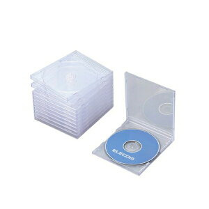 yK㗝Xz GR CCD-JSCN10CR fBXNP[X Blu-ray DVD CD Ή Blu-rayP[X DVDP[X CDP[X 1[ 10Zbg NA ELECOM zCg [ W^Cv vP[X fBAP[X f
