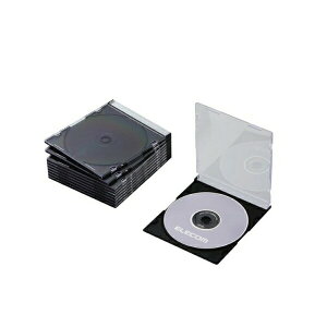 yK㗝Xz GR CCD-JSCS10BK fBXNP[X Blu-ray DVD CD Ή Blu-rayP[X DVDP[X CDP[X X 1[ 10Zbg ubN ELECOM [ XP[X vP[X fBAP[X 