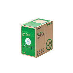 yK㗝Xz GR LD-CT2/LB100/RS Cat5eΉ LANP[u RoHSΉ 100m EU RoHSwߏ LANP[uiCat5eΉ Pj ȈՃpbP[W Cgu[ ELECOM z zpbP[W p  