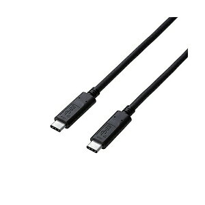 yK㗝Xz GR USB3-CCP10NBK USB TypeCP[u USB3.1 (TypeC-TypeC) 1.0m ELECOM z P[u ΉF擾 R R[h [d f[^] Fؕi KFؕi ubN i
