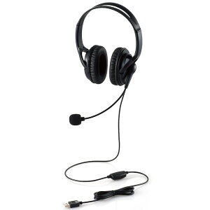 yK㗝Xz GR HS-HP02SUBK L wbhZbg  ^ USB I[o[wbh USB-A 1.8m ubN ELECOM 1Nۏ J y LwbhZbg Q[ ~[g@\ }CN {[