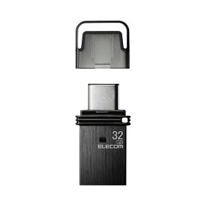 yK㗝Xz GR MF-CAU32032GBK USB Lbv USB Type-C(TM)  32GB USB3.1(Gen1) Type-C ubN ELECOM 1Nۏ L^fBA p\RӋ@ e e[v i