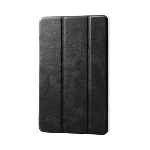 【正規代理店】 エレコム TB-L221WVBK dtab Compact d-52C 用 フラップカバー 背面クリア ソフトレザー フラップ 2アングル ブラック ELECOM 軽量 カバー 携帯電話 家電 超薄型 スマートフォン フラップ