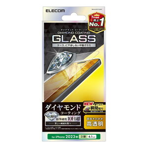 yK㗝Xz GR PM-A23CFLGDC iPhone 15 Pro p KXtB _ChR[eBO  iPhone15 3 6.1 C` KX t یtB NA ELECOM Uh~ gѓdb Ɠd \t