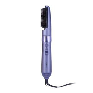 【正規代理店】 テスコム TC430A-V マイナスイオン カール ドライヤー ブラシは水洗いOK 美容室愛用の豚毛ブラシを採用 豚毛ブローブラシ ELECOM 1年保証 軽量 理美容グッズ 家電 ラク抜きプラグ