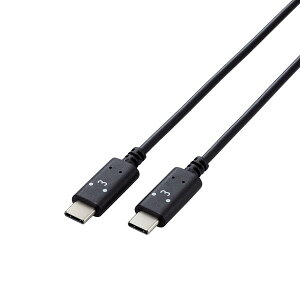 yK㗝Xz GR MPA-CCF10BF USB Type-C to Type-CP[u 낿 Power DeliveryΉ ^Cv 1.0m 낿 ubN×zCg ELECOM 1Nۏ z zCg P[u tFCX p\