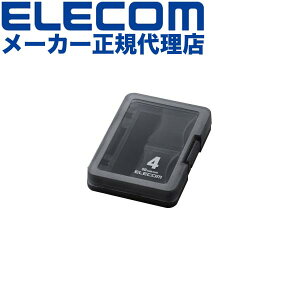 yK㗝Xz GR CMC-06NSD4 SDJ[hP[X SD J[h P[X 4 [ ELECOM  RpNg ۊ io[x fBAP[X L^fBA CfbNXx e[v J[