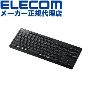 yK㗝Xz GR TK-FDM115SKTBK RpNgL[{[h  2.4GHz É R ubN Windows11 Ή ELECOM 1Nۏ CXL[{[h CX u e[N RpN