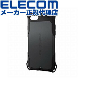 【正規代理店】 エレコム PM-A22SZEROBK iPhone SE 第3世代 / 第2世代 ハイブリッドケース ZEROSHOCK 4.7インチ iPhoneSE アイフォン SE3 SE2 8/7 ハイブリッド ケース カバー ゼロショック ブラック ELECOM 衝撃