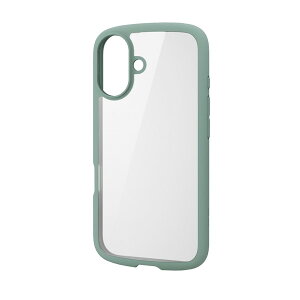 yK㗝Xz GR PM-A24ATSLFCGN iPhone 16 P[X nCubh Ռz y ^ Jی Xgbvz[t dx5H TOUGH SLIM LITE O[ ELECOM i