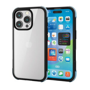 yK㗝Xz GR PM-A24CHVAIRBK2 iPhone 16 Pro P[X nCubh Ռz y Jی MUBRAIN ubN×NAO[ ELECOM i