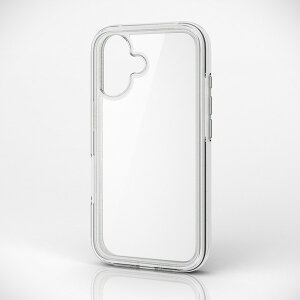 �y���K�㗝�X�z �G���R�� PM-A24AHVAIR2RW iPhone 16 �P�[�X �n�C�u���b�h �J�o�[ �Ռ��z�� �y�� �J���������Y�ی�݌v MUBRAIN ���T�C�N���z���C�g×�N���A ���i��