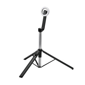 �y���K�㗝�X�z �G���R�� P-STSRM01100BK �O�r ���B��_ �}�O�l�b�g �X�}�z�X�^���h Bluetooth �����R���t�� �ő�1400mm 360�x��] �y MagSafe �Ή� iPhone / Android ������ �z �u���b�N