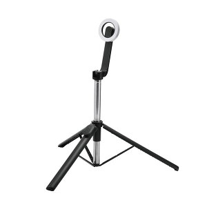 �y���K�㗝�X�z �G���R�� P-STSRM01150BK �O�r ���B��_ �}�O�l�b�g �X�}�z�X�^���h Bluetooth �����R���t�� �ő�1710mm 360�x��] �y MagSafe �Ή� iPhone / Android ������ �z �u���b�N