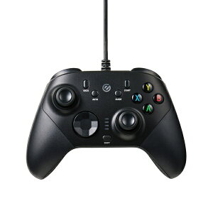 �y���K�㗝�X�z �G���R�� JC-GP60XVBK �Q�[���p�b�h �L�� XInput DirectInput Xbox�n�z�u �z�[���G�t�F�N�g �w�ʃ{�^������ 15�{�^�� �u���b�N