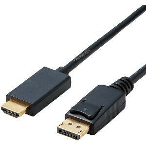 yK㗝Xz GR CAC-DPHDMI20BK fBXvCP[u P[u j^[ fBXvC DisplayPort p HDMI ϊ - fBXvC|[g Win 2m ubN Windows11 Ή ELECOM z fϊP[u