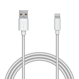 y2ZbgzGR MPA-FUALYA10WH CgjOP[u 1m 炩^Cv 񂵂₷ Lightning(IX) USB-A(IX) RoHSwߏ zCg 1Nۏ i