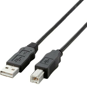 yK㗝Xz GR USB2-ECO20 USBP[u RoHSwߏ (A]B) 2m ubN ELECOM z P[u v^ p\RӋ@ cCXgyAP[u ȈՃpbP[W i