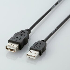 y5ZbgzGR USB-ECOEA10 USBP[u RoHSwߏ USB A IX-USB A X 1.0m ubN USBP[u RoHSΉUSBP[u i