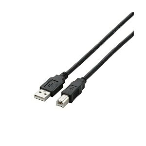 �y3�Z�b�g�z�G���R�� U2C-BN50BK USB�P�[�u�� USB2.0 A-B�^�C�v 5m �u���b�N USB2.0�P�[�u�� / �m�[�}�� / ���i��