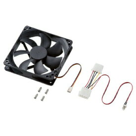 【4個セット】 サンワサプライ 120mmケース用ファン TK-FAN5 CPUクーラー 12cm 熱対策 PCケースファン自作用 PCパーツ DOS / Vパーツ おまとめセット