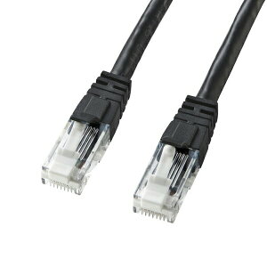 �T�����T�v���C KB-T6TS-01BKN �ߐ܂�h�~�J�e�S��6LAN�P�[�u�� LAN LAN�P�[�u�� SANWA SUPPLY ���i��