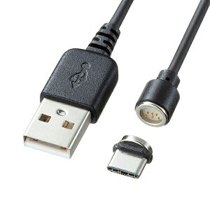 �T�����T�v���C KU-MGDCA1 Magnet�E����USBType-C�P�[�u��(�f�[�^���[�d�j1m �P�[�u�� USB�P�[�u�� SANWA SUPPLY ���i��
