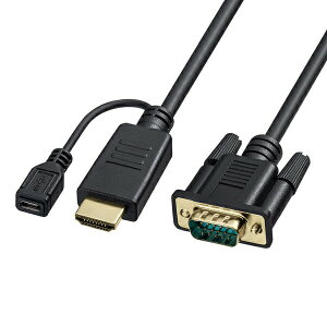 �T�����T�v���C KM-HD24V10 HDMI-VGA�ϊ��P�[�u�� �P�[�u�� AV�P�[�u�� SANWA SUPPLY ���i��