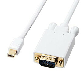 サンワサプライ KC-MDPVA10 ミニDisplayPort-VGA変換ケーブル 1m ケーブル モニタケーブル SANWA SUPPLY