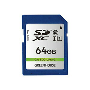 O[nEX GH-SDC-UA64G SDHCJ[h UHS-I U1 NX10 64GB 
