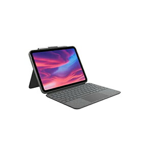 WN[ IK1059GRA Logicool iPad 10.9 C` 10 Ή gbNpbht L[{[ht P[X Combo obNCg X}[gRlN^ {L[{[h i