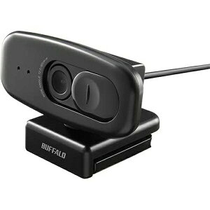バッファロー BSW500MBK 200万画素 WEBカメラ 広角120°マイク内蔵(ブラック) ブラック サプライ 質量 カメラ ケーブル ウェブカメラ マイク内蔵 高品質
